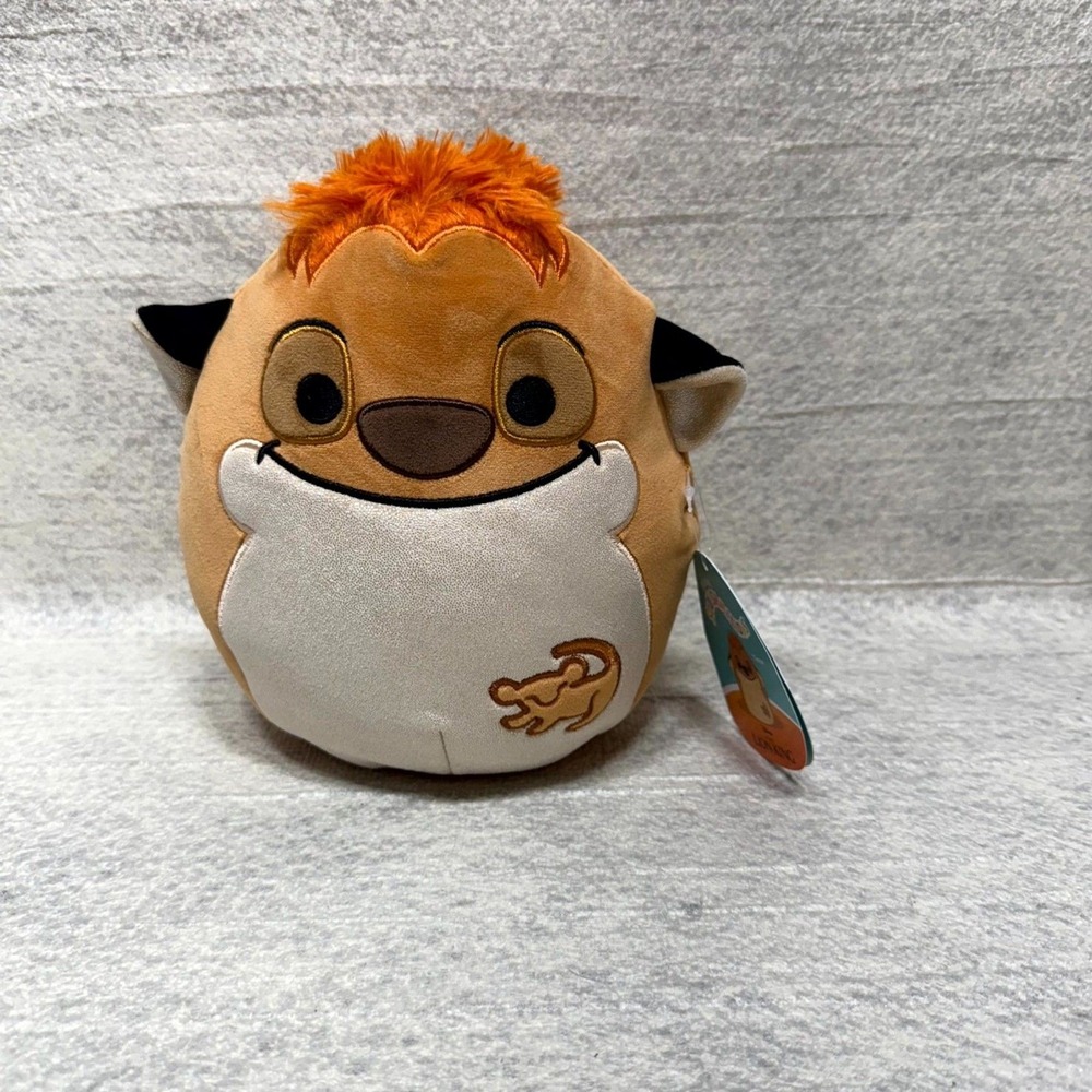 Disney Lion King Squishmallows Original‎ Disney 8 Inch Timon Plush Toy NEW